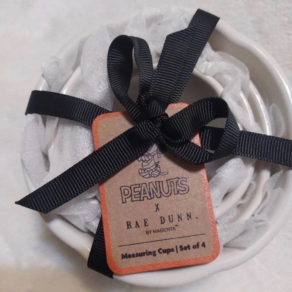 Rae Dunn Peanuts Snoopy Halloween MEASURING CUPS - Picture 3 of 6